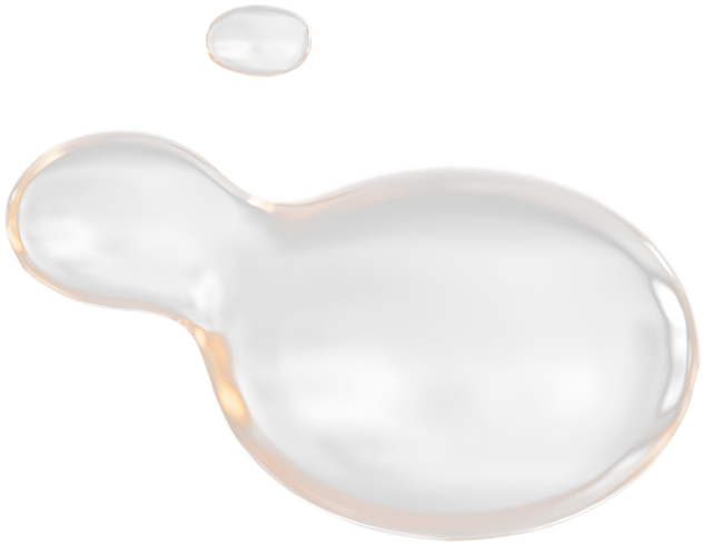 Transparent Liquid Blob